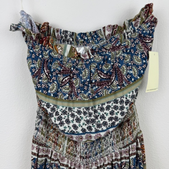 SIGNIFY Boho Strapless Sleeveless Tube Top NWT Jumpsuit / Size Small - Picture 6 of 11